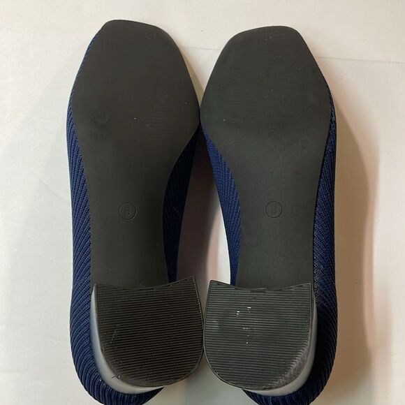Arromic Womens Navy Closed Toe Chunky Block Heels Sz 8 - Picture 11 of 11